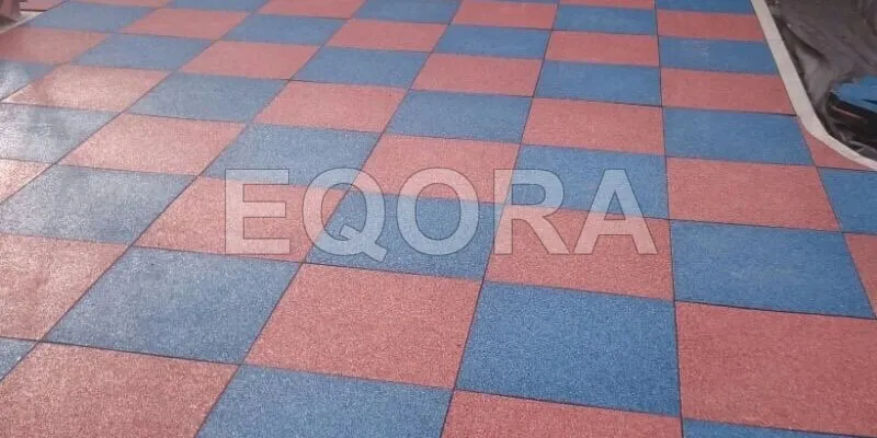 Резиновое покрытие из крошки для автосервисов в Мокроусовом